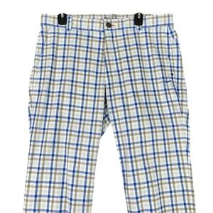 Nike Golf Mens 35x30 Dri Fit Plaid Pants‎ Performance Course Travel Workwear